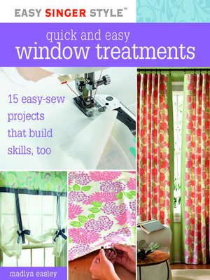 cover image of Quick and Easy Window Treatments